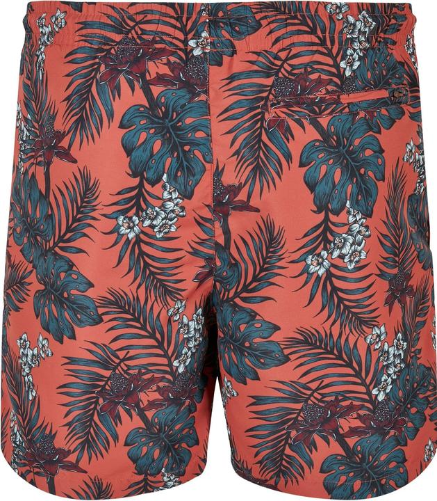 Actual product image Urban Classics Pattern Swim Shorts - 4984 (XS)