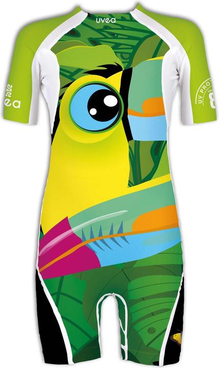 Uvea Kinder UPF 0 Badeanzug Manly Toucan (68, 70, 72, 74)