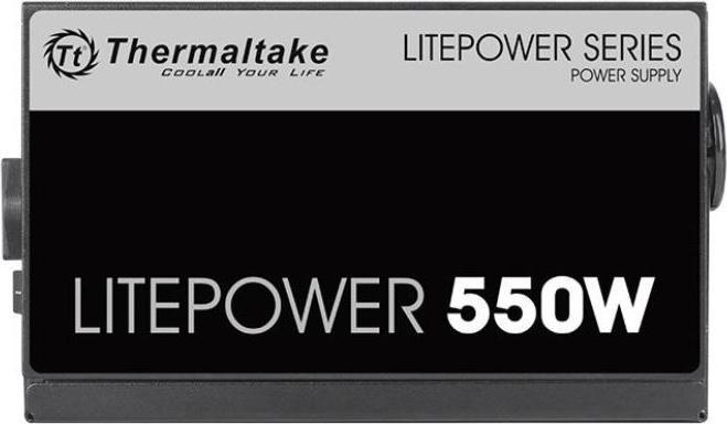 Actual product image Thermaltake Power supply Litepower II Juodas 550W PS-LTP-0550NPCNEU-2 (Active, 120 mm) (550 W)