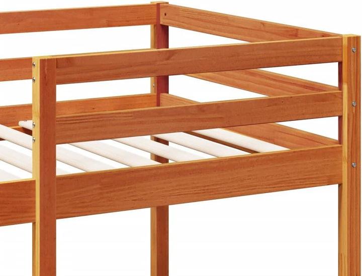 Image du produit VidaXL Lit mezzanine avec bureau & rangements (90 x 200 cm)
