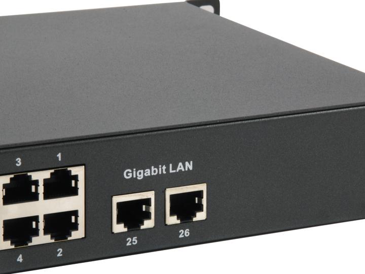 Produktbild LevelOne /100Base-TX, /100/1000Base-T, 512Kbit (26 Ports)