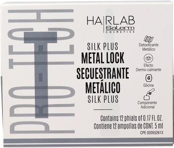 Etichetta energetica Salerm Hairlab Metal Lock Silk Plus Fiale 5ml - Confezione da 12 (5 ml)