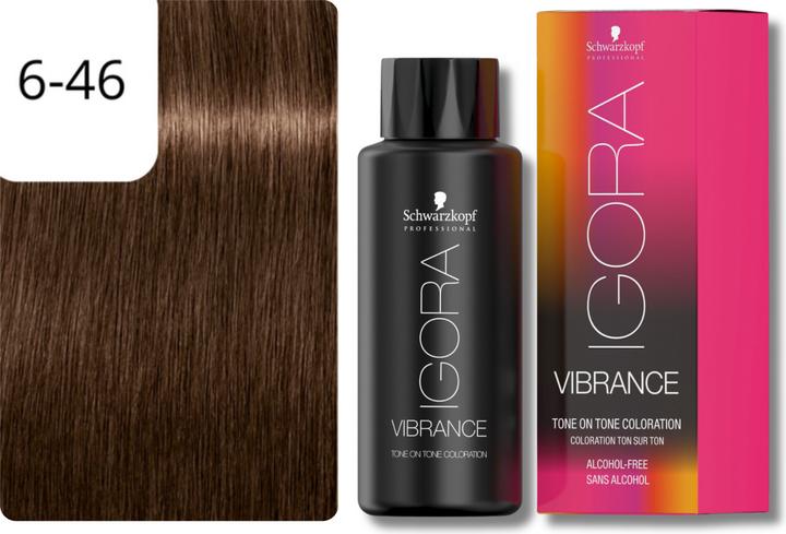 Produktbild Schwarzkopf Igora Vibrance - 6-46 Dark Blonde Beige Chocolate (6-46 Dunkelblond Beige Schoko)