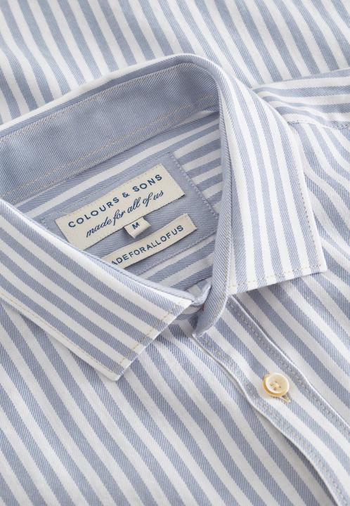 Immagine prodotto Colours & Sons Camicia a maniche lunghe Shirt Brushed Twill Stripes (S)
