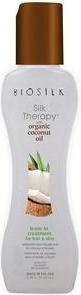 Image du produit BioSilk Traitement sans rinçage Silk Therapy à l'huile de noix de coco naturelle 167 ml (67 ml)