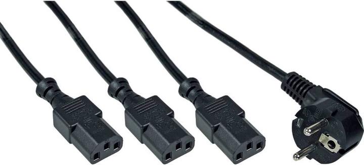 Produktbild InLine Netz-Y-Kabel (5 m, CEE 7/7)