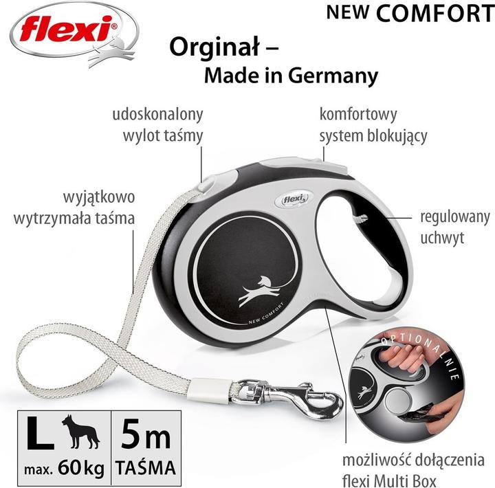 Immagine prodotto Flexi Nuova cintura Comfort (L, Cane, Passeggiare)