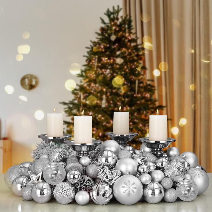 Image du produit Deuba 102tlg Boules de sapin de Noël or (102 -pièce)