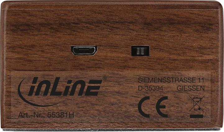 Produktbild InLine woodbrick (8 h, Akkubetrieb)