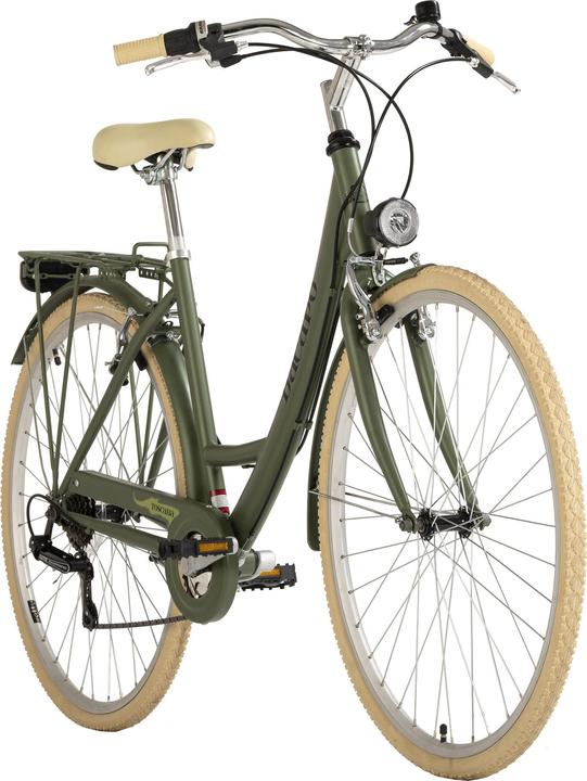 Produktbild Damenfahrrad 28" Toscana grün Oregano 6 Gänge RH 48 cm (48 cm)