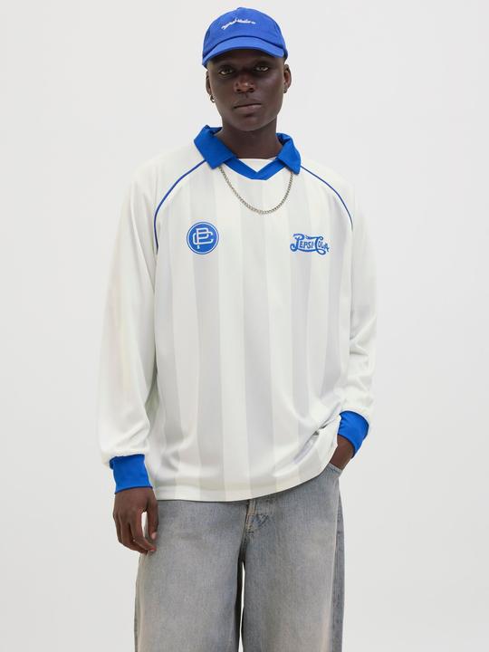 Actual product image Jack & Jones Jjpepsi Football Ls Polo (L)