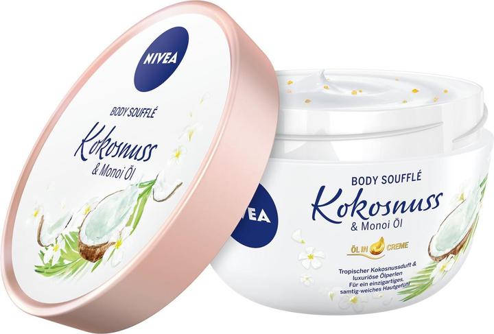 Productafbeelding NIVEA Body Soufflé Kokosnuss & Monoi Öl (Lichaamsboter, 200 ml)