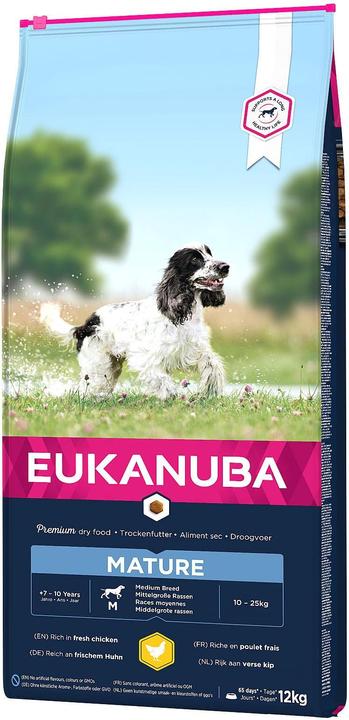 Produktbild Eukanuba Senior Chicken Medium (Senior, 1 Stk., 12000 g)