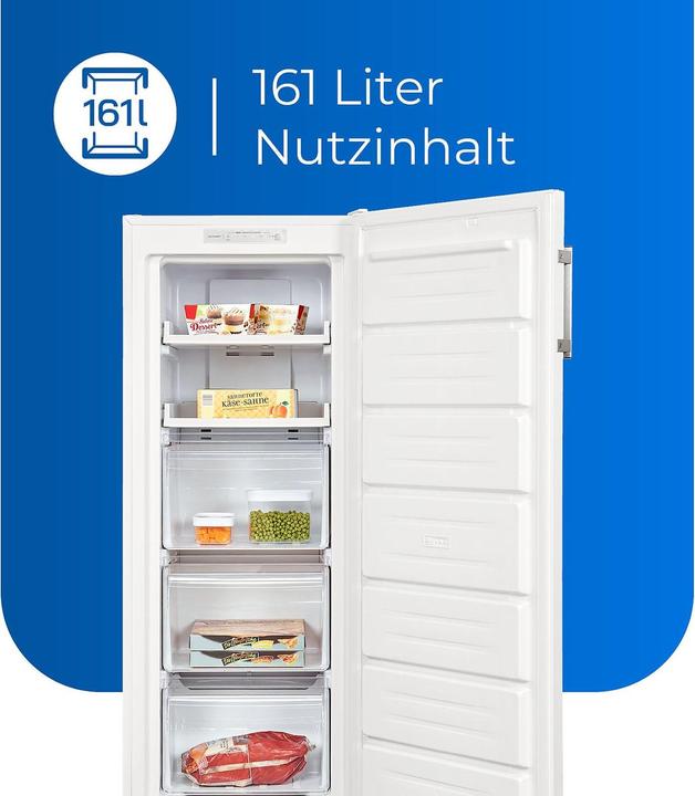 Actual product image Exquisit GS231-NF-H-040C (Stand-alone, 161 l)