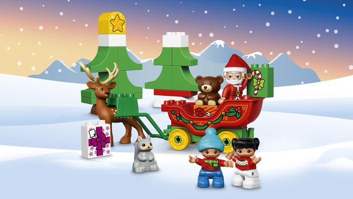 Image du produit LEGO Plaisirs d'hiver avec le Père Noël (10837)