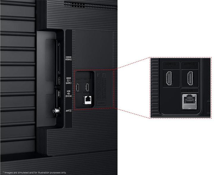 Actual product image Samsung UE50U8000F (50", U8000F, LED, 4K, 2025)