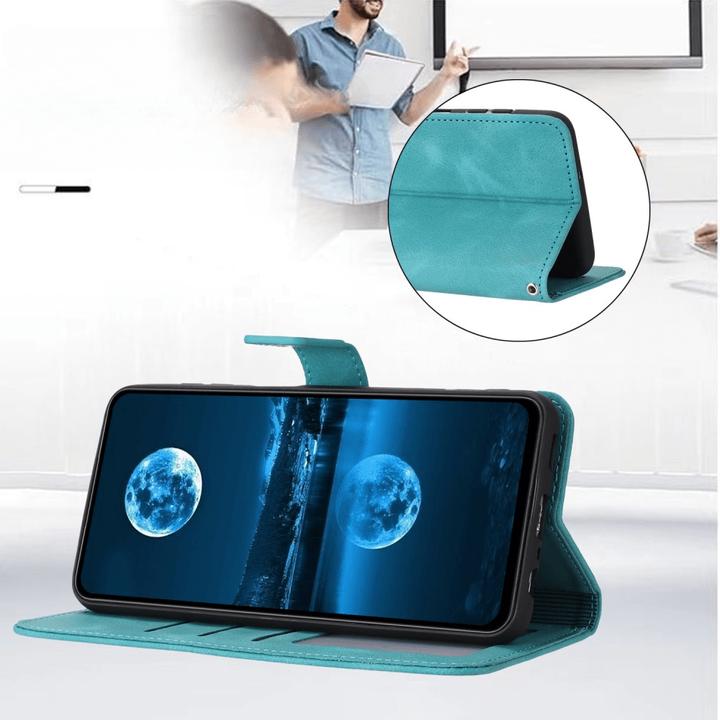Image du produit Cover-Discount Galaxy S25 / S24 – Wildleder Look Etui im Vintage Design (Samsung Galaxy S25, Samsung Galaxy S24)