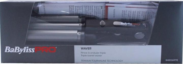 Immagine prodotto BaByliss Pro Tormalina di titanio Tormalina Triple wave lensing (19 mm, 22 mm)
