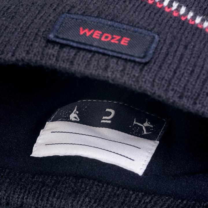Immagine prodotto Wedze Cappello da sci per bambini fiocchi di neve - jacquard blu