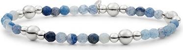Sparkling Jewels Sparkling Beaded Bracelet With Blue Aventurine