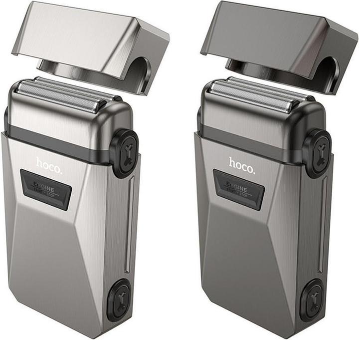 Actual product image Hoco Other zinc alloy double razor shaver IPX7 HP31 metal gray