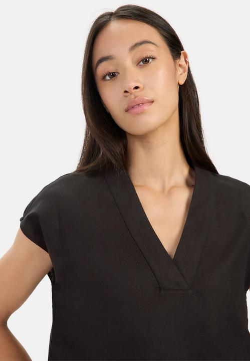 Produktbild Camel Active Kurzes Sommerkleid mit V-Ausschnitt (XL)