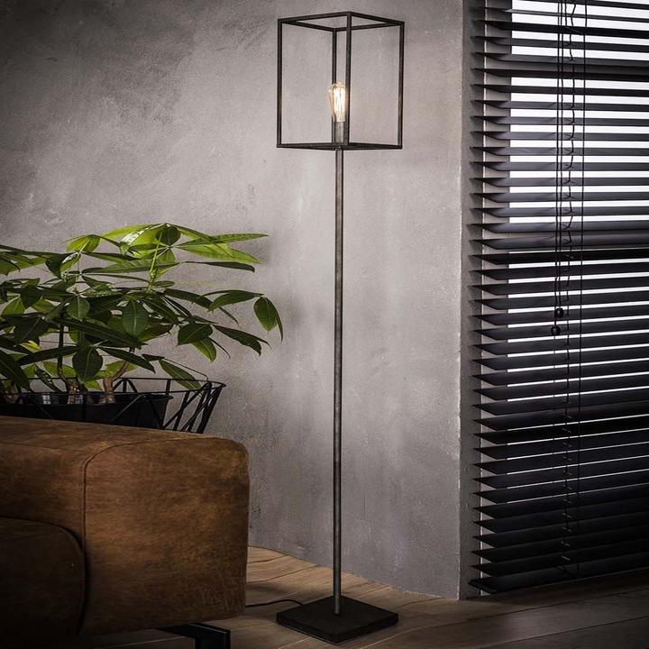 Produktbild famlights Stehleuchte Saskia in Silber E27 1700mm (E27)