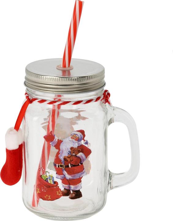 Produktbild Trinkglas Weihnachten mit Henkel 450ml, 12Stk. (0.45 l, 12 x)