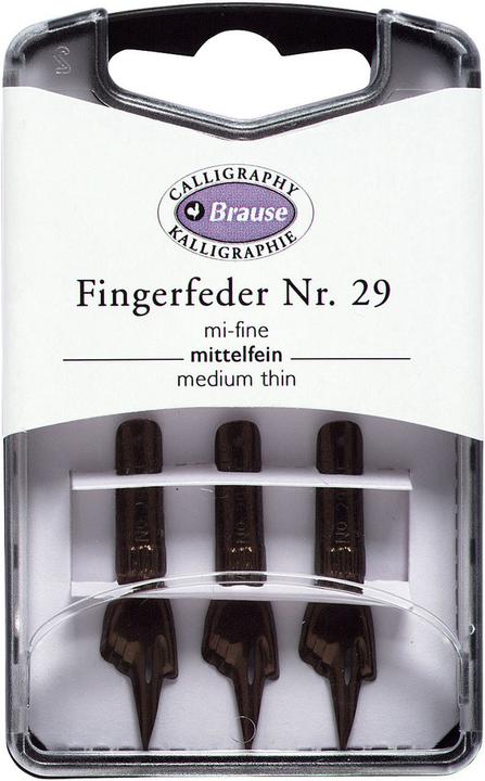 Image du produit Brause Federn (Noir, 3 x)