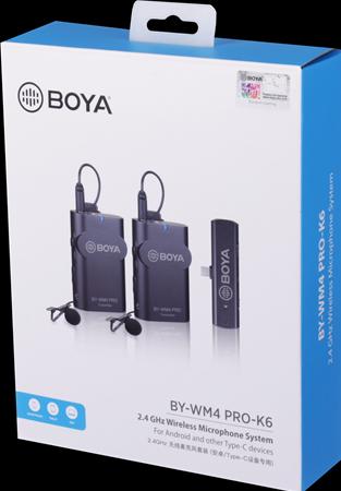 Image du produit Boya Microphone BY-WM4 Pro K6 Lavalier x2 Wireless USB-C