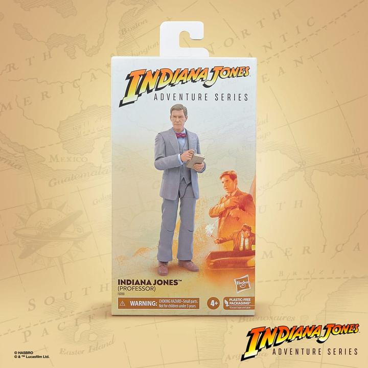 Produktbild Hasbro Indiana Jones Adventure Series figurine Indiana Jones (Professor) (Indiana Jones et la Dernière Croi