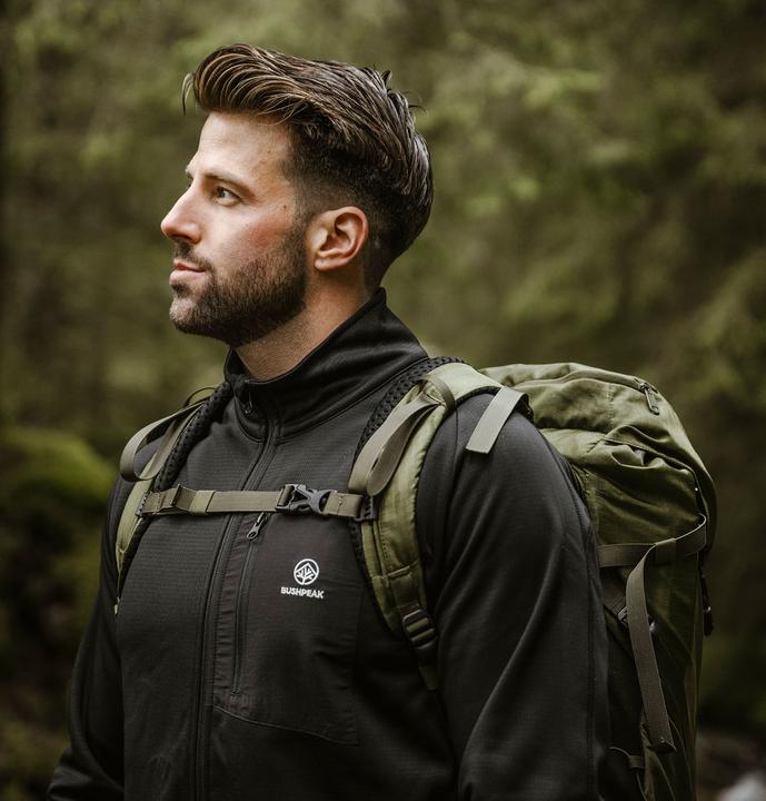 Produktbild Bushpeak Fleecejacke Midlayer - Iron Shell (XS)