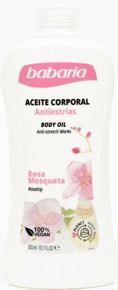 Image du produit Babaria Rosa Mosqueta Aceite Corporal Hidratante Anti-Estrias 300ml (Huile pour le corps, 300 ml)