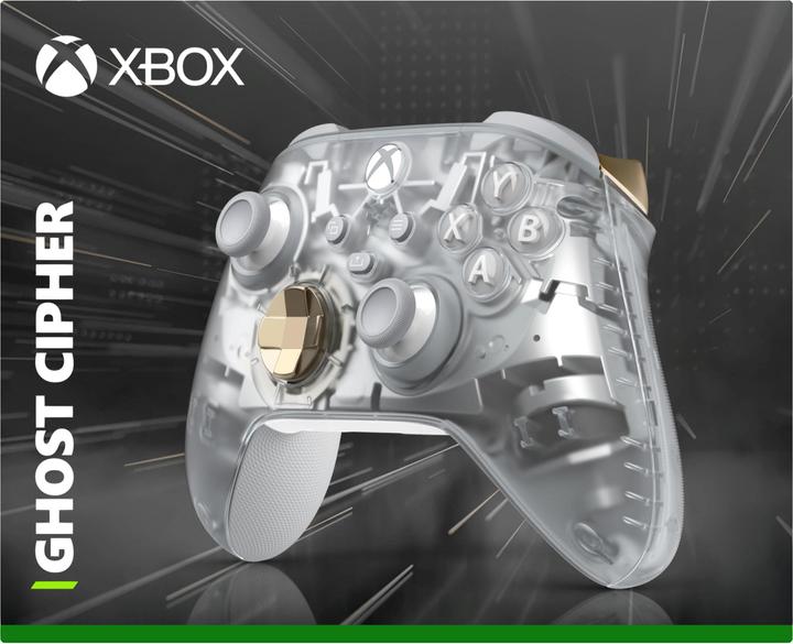 Produktbild Microsoft Xbox Wireless Controller - Ghost Cipher (Special Edition) (PC, Xbox Series X, Xbox Series S, Android, iOS)