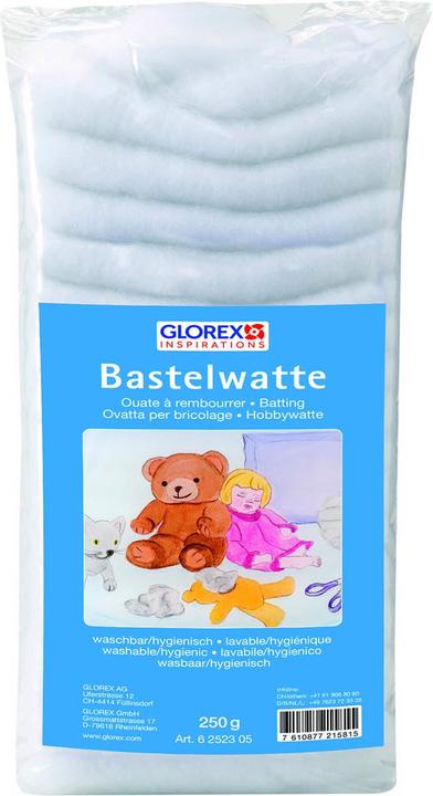 Produktbild Glorex Bastelwatte weiss 250g