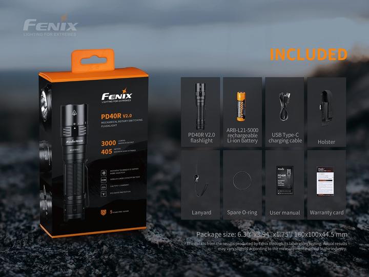 Produktbild Fenix PD40R V2.0 (13.80 cm, 3000 lm)