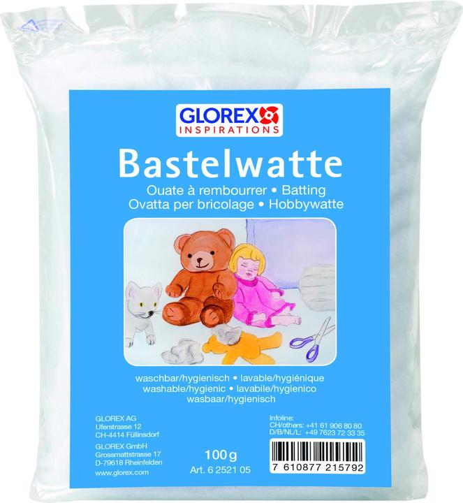 Produktbild Glorex Bastelwatte weiss 100g