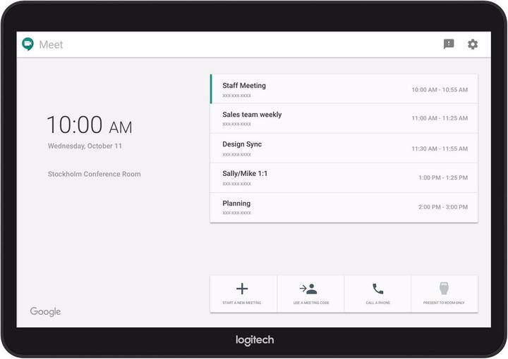 Produktbild Logitech TAP Google Large Room inkl. NUC