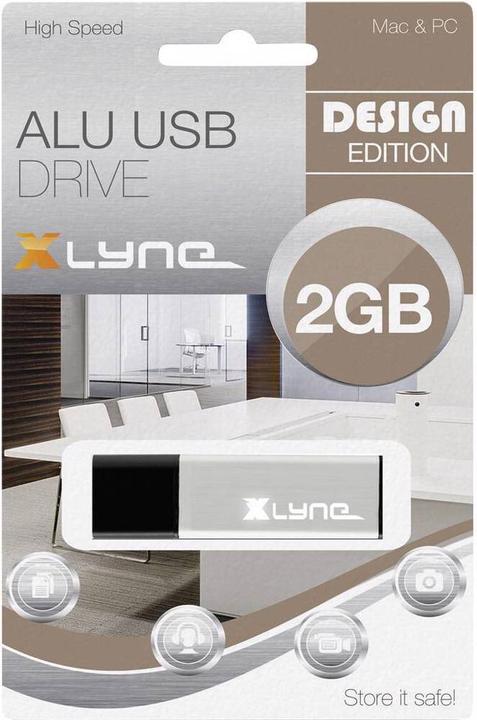 Produktbild Xlyne Alu (2 GB, USB-A)