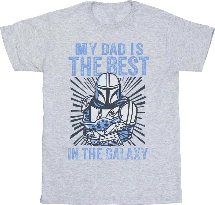Star Wars Mandalorian Best Dad TShirt (L)