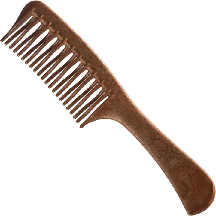 Produktbild Caso Wooden Detangling Comb with Small Curved Teeth - 1 Unit