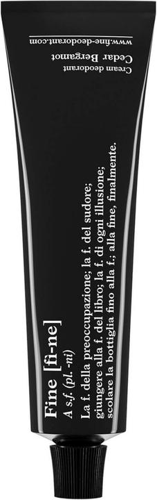 [fì-ne] Cedar Bergamot - Deodorant Cream