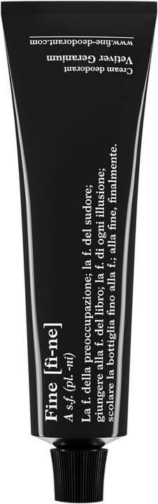 Image du produit [fì-ne] Vétiver Géranium - Crème déodorante (Crème)