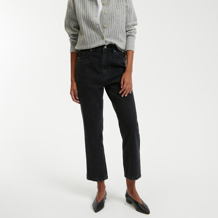 Immagine prodotto La Redoute Collections Jeans dritti a vita alta con lunghezza 7/8 (24)