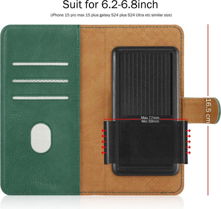 Immagine prodotto Cadorabo Hülle für Motorola ONE VISION Book Case Style (Motorola One Vision)