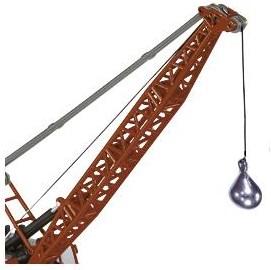 Produktbild Siku Schwertransporter mit Seilbagger