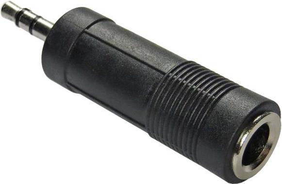 Produktbild keepdrum ADA074 Adapter 6,35mm Klinkenbuchse zu 3,5mm Miniklinke-Stecker 2 Stück