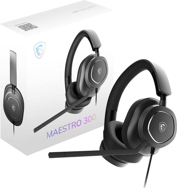Produktbild MSI GAMING Headset MAESTRO 300 OS3-8ZC8001-000 retail (Kabelgebunden)