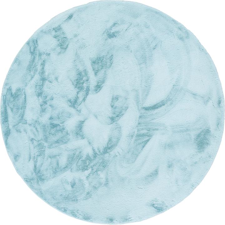 Actual product image Pergamon Luxury Super Soft Fur Rug Plush Round (Ø 80 cm)
