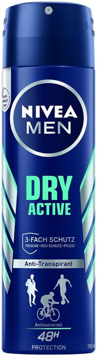 NIVEA Men Dry Active (Spray, 150 ml)